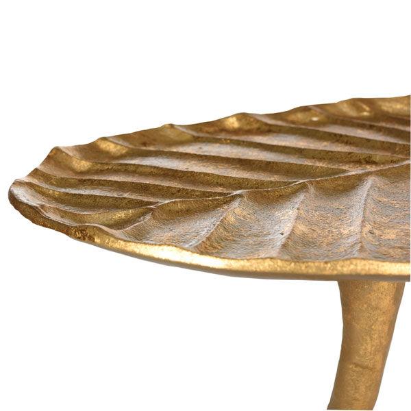 Safavieh Mina Contemporary Gold Foil Petal Side Table