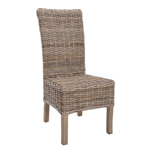 Safavieh Quaker Natural Rattan Side Chair (Set of 2)