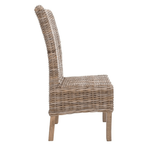 Safavieh Quaker Natural Rattan Side Chair (Set of 2)