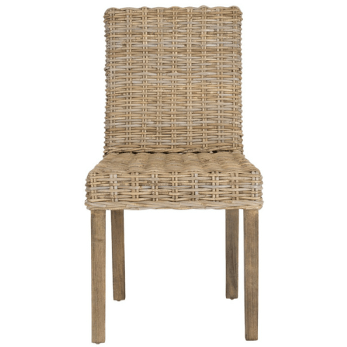 Safavieh Grove Natural Woven Rattan Side Chair (Set of 2)