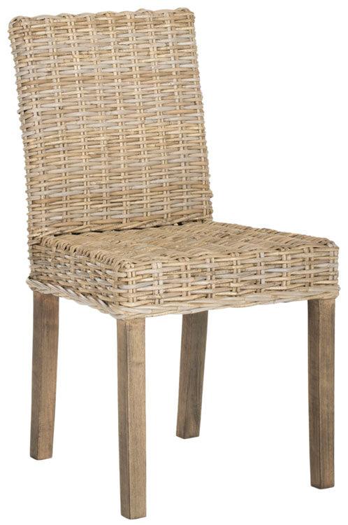 Safavieh Grove Natural Woven Rattan Side Chair (Set of 2)