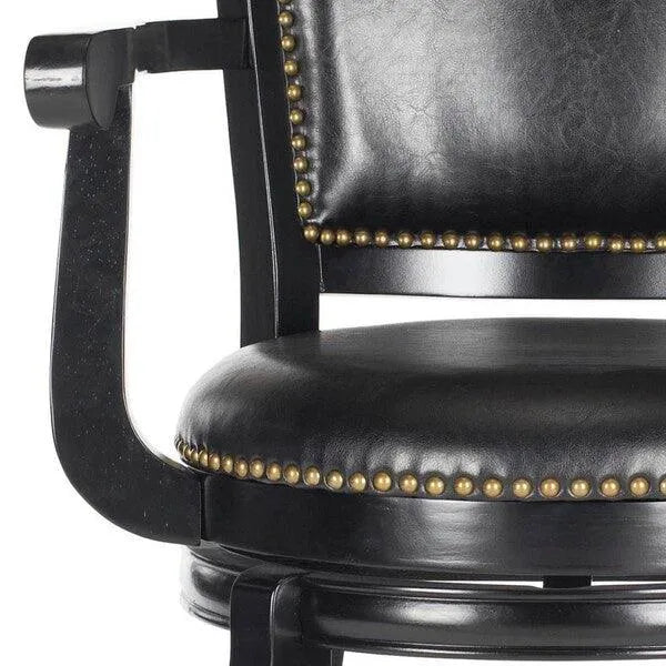 Safavieh Gitano Black Swivel Bar Stool