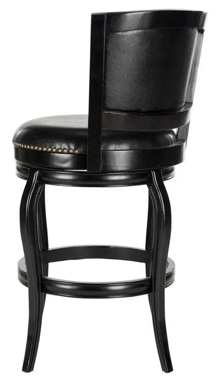 Safavieh Pasquale Black Italian Style Bar Stool