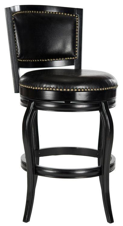 Safavieh Pasquale Black Italian Style Bar Stool