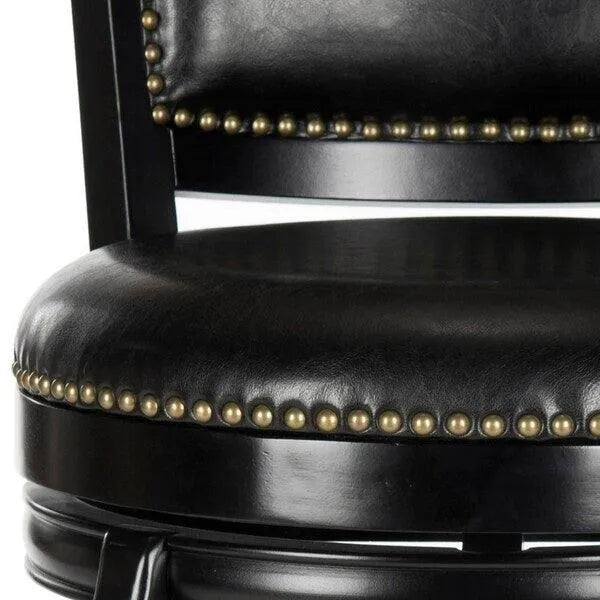 Safavieh Pasquale Black Italian Style Bar Stool