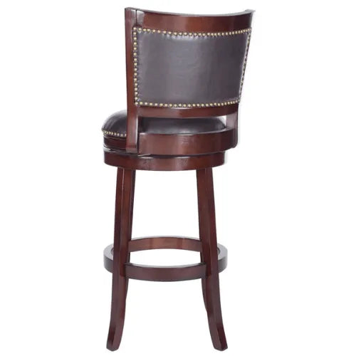 Safavieh Lazzaro Sierra Brown Swivel Bar Stool