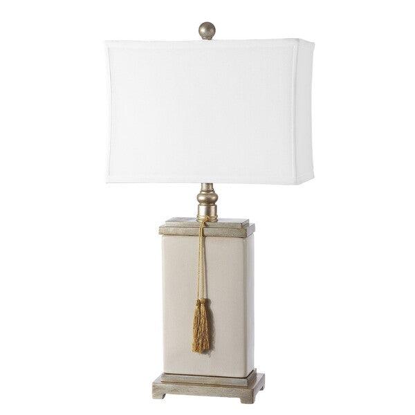 Safavieh Amiliana Tassel Column Table Lamp