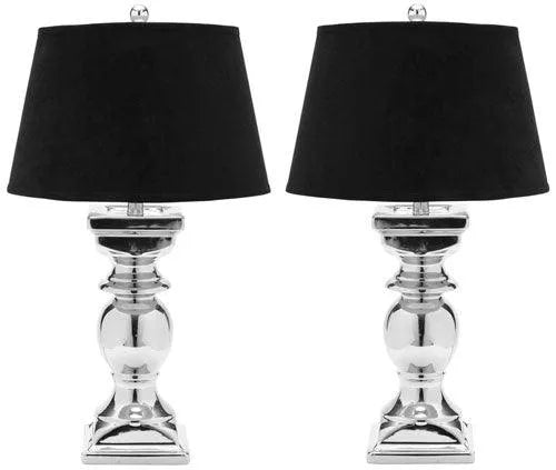 Safavieh Helen Silver Baluster Table Lamp (Set of 2)