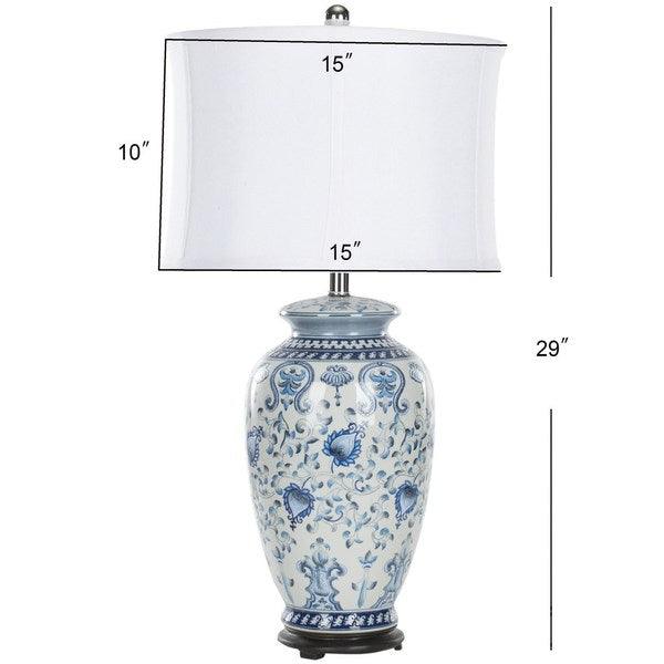 Safavieh Paige Chinoiserie Chinese Jar Table Lamp