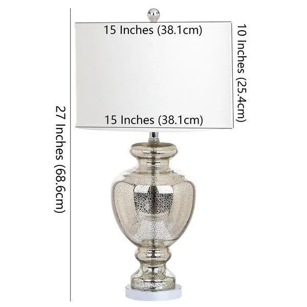 Safavieh Morocco Mercury Glass Table Lamp (Set of 2)