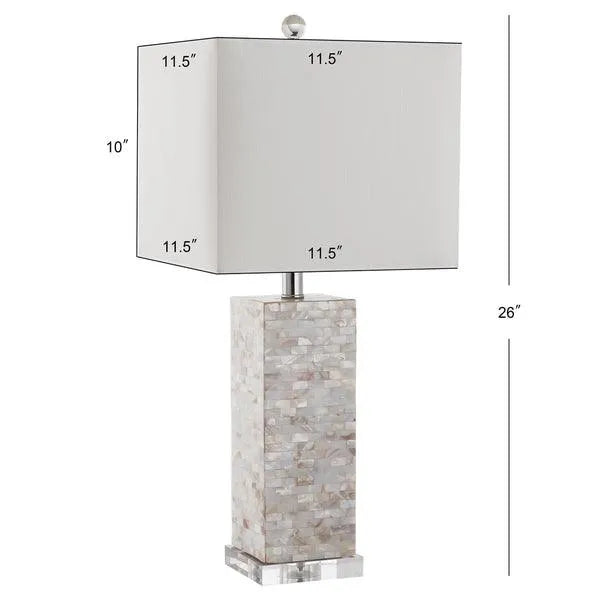 Safavieh Homer Capiz Shell Mosaic Table Lamp (Set of 2)