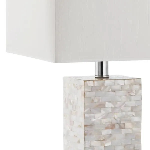 Safavieh Homer Capiz Shell Mosaic Table Lamp (Set of 2)