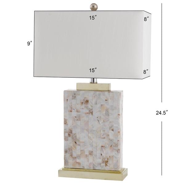 Safavieh Tory Capiz Shell Mosaic Table Lamp (Set of 2)