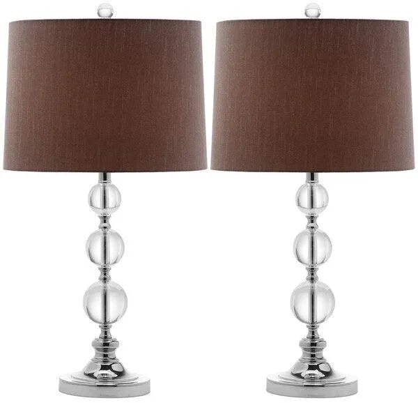 Safavieh Keeva Crystal Ball Table Lamp (Set of 2)