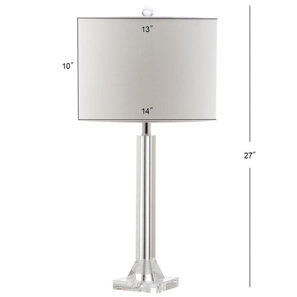 Safavieh Tyrone Crystal Column Table Lamp (Set of 2)