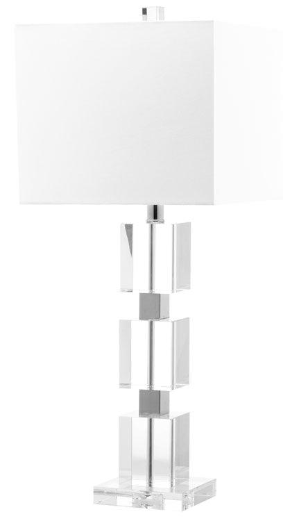 Safavieh Ice Palace Crystal Cube Table Lamp