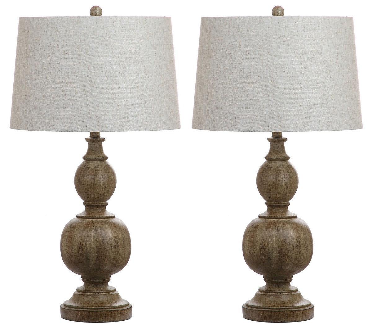 Safavieh Araceli Brown Classic Table Lamp (Set of 2)