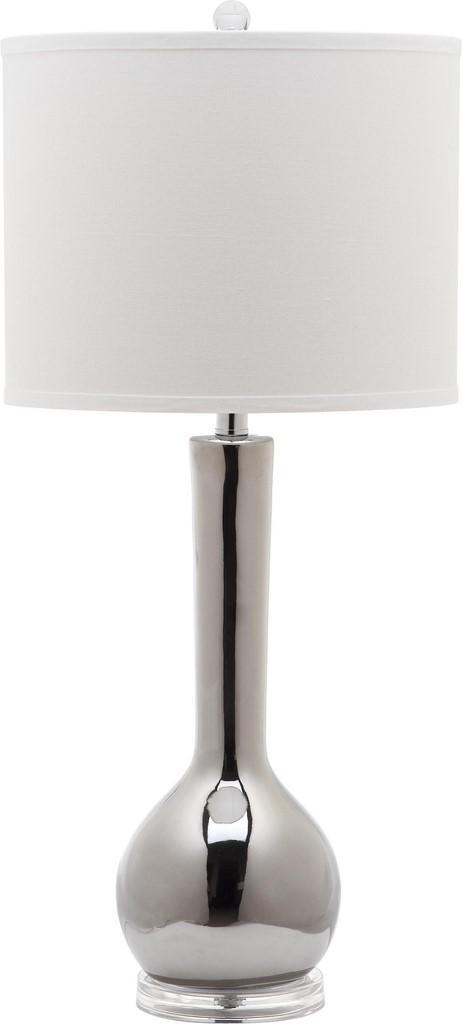 Safavieh Mae Silver Elongated Ceramic Table Lamp