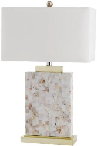 Safavieh Tory Capiz Shell Mosaic Table Lamp