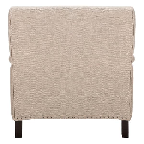 Safavieh Chloe Antique Gold Linen Club Chair