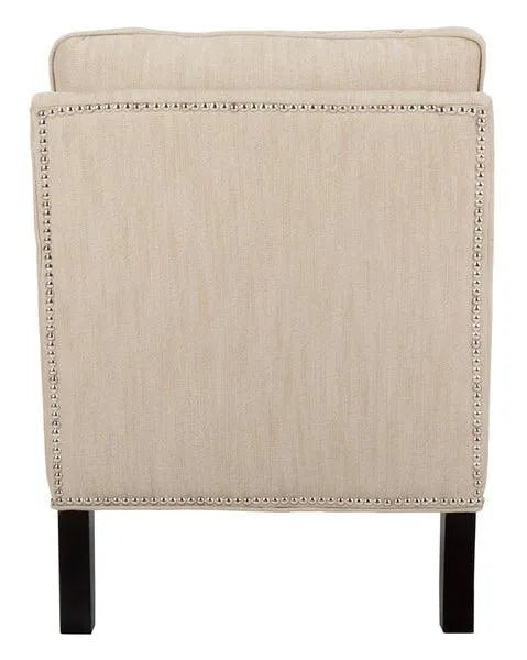 Safavieh Randy Off White Linen Slipper Chair