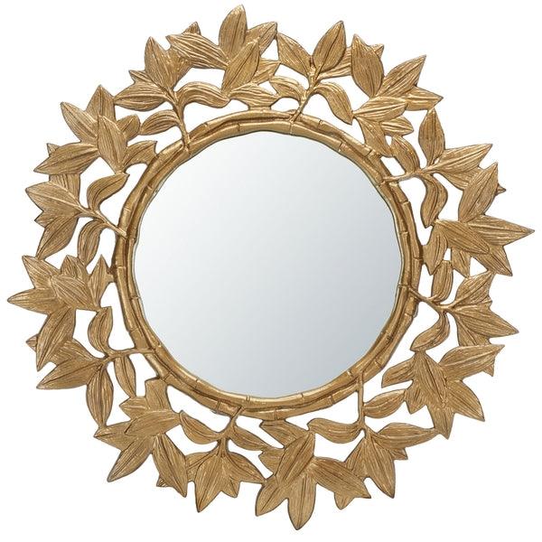 Safavieh Nivaria Antique Brass Mirror