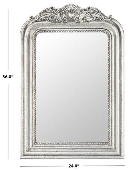 Safavieh Wenda Ornate Silver Frame Mirror