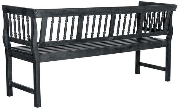 Safavieh Brentwood Dark Slate Garden Bench