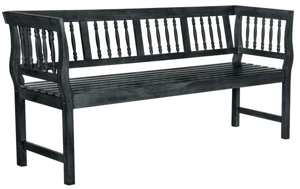 Safavieh Brentwood Dark Slate Garden Bench