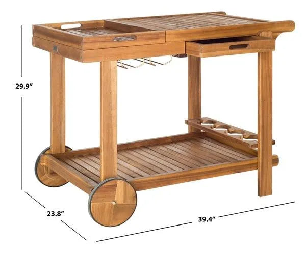 Safavieh Orland Natural Tea Trolley