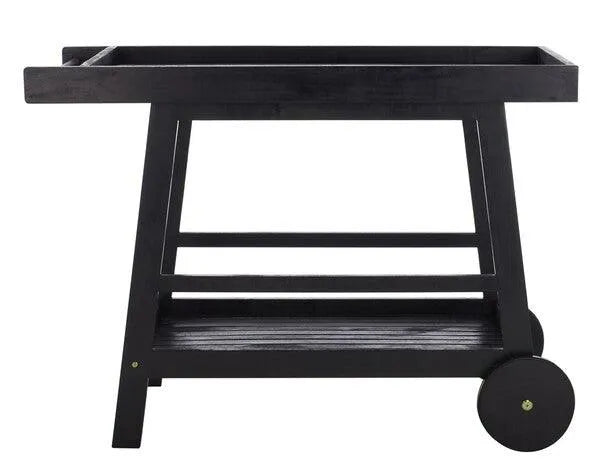 Safavieh Black Indoor / Outdoor Bar Cart