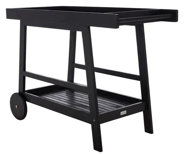 Safavieh Black Indoor / Outdoor Bar Cart