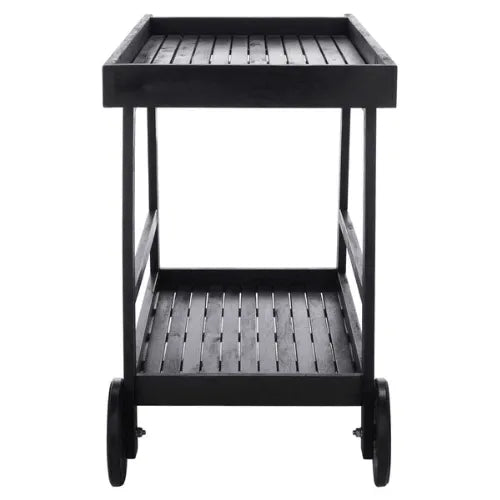 Safavieh Black Indoor / Outdoor Bar Cart