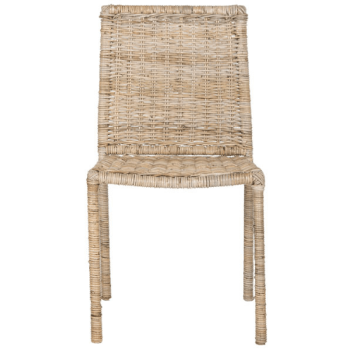 Safavieh Makassar Grey Rattan Side Chair