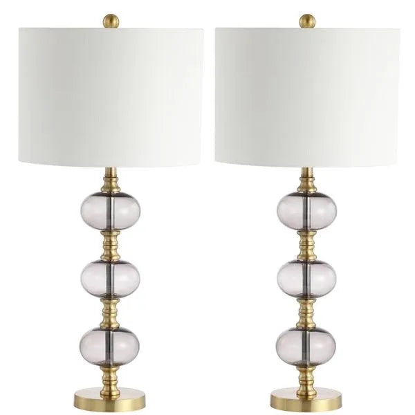 Safavieh Marcelo Glass Orbs Gold Table Lamp (Set of 2)