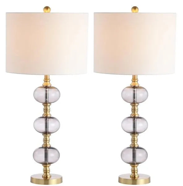 Safavieh Marcelo Glass Orbs Gold Table Lamp (Set of 2)