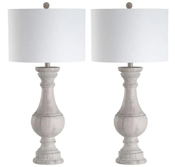 Safavieh Savion Rustic Belgian Table Lamp (Set of 2)