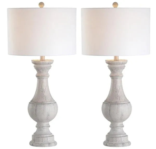 Safavieh Savion Rustic Belgian Table Lamp (Set of 2)