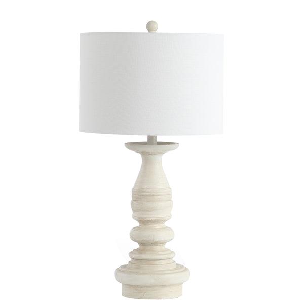 Safavieh Jareth White-Washed Classic Table Lamp (Set of 2)