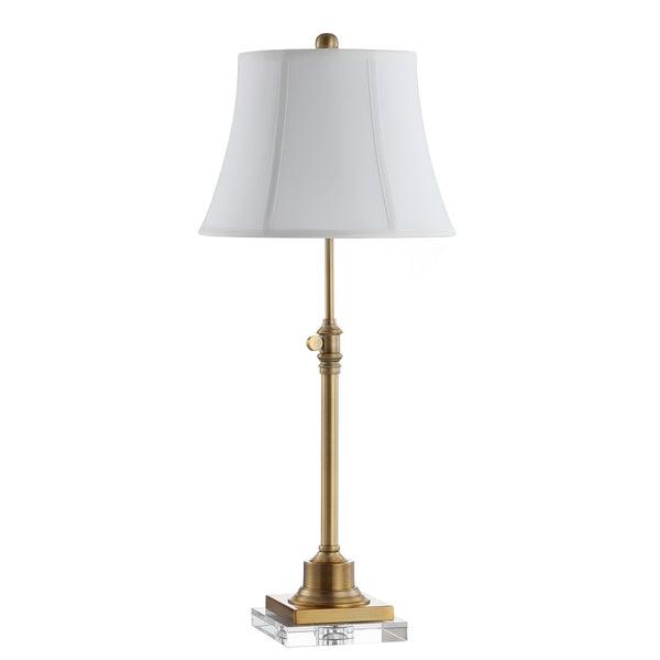 Safavieh Callen Brass Traditional British Table Lamp (Set of 2)