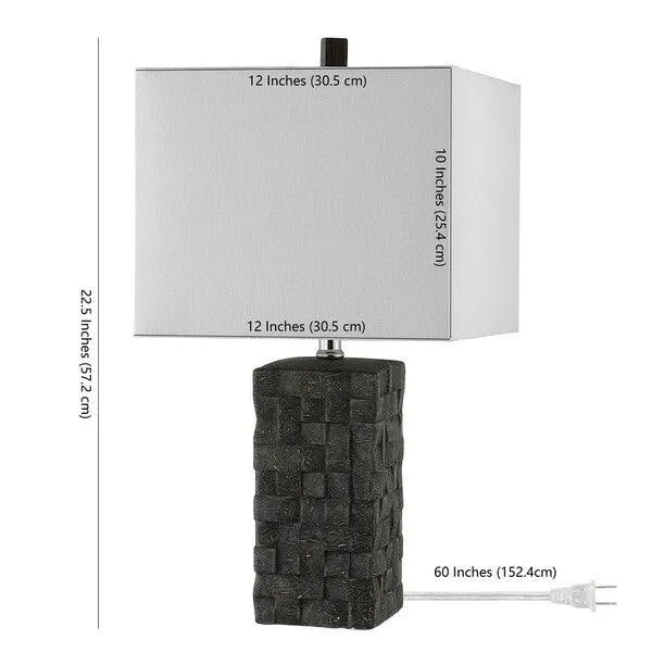 Safavieh Jayden Dark Grey Table Lamp (Set of 2)