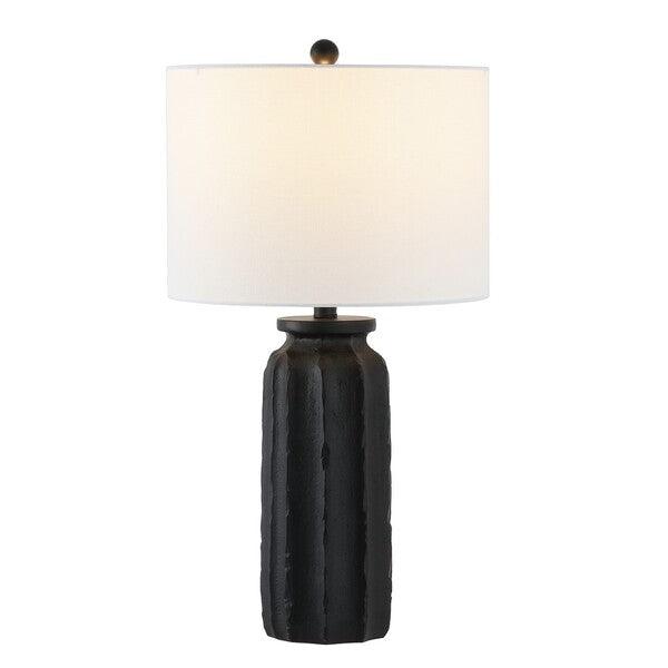 Safavieh Candri Matte Black Table Lamp